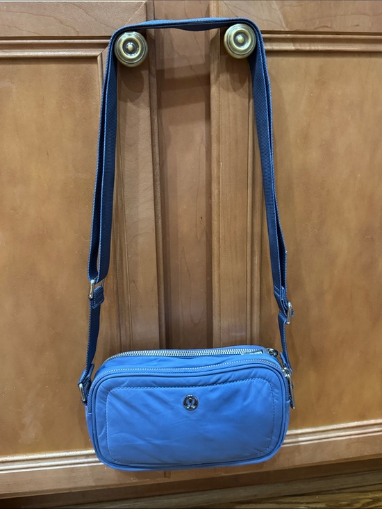 lululemon athletica Handbags - lululemon athletica Blue Adjustable Crossbody Shoulder Bag